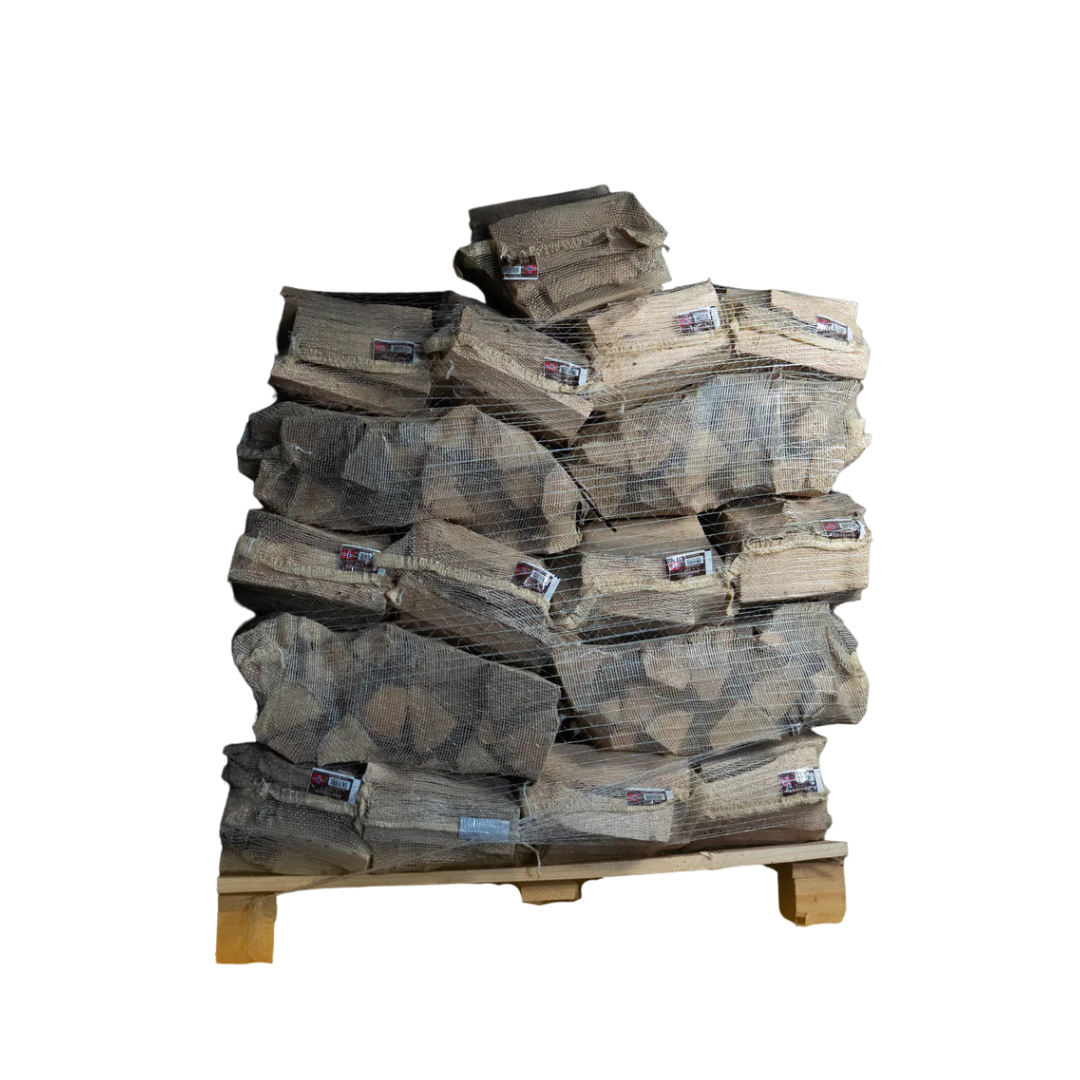 Palle: Bjørk - 25 x 40L sekker